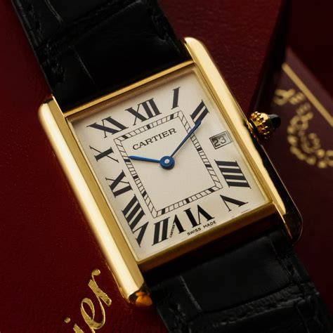 original cartier tank watch.